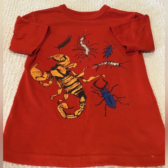 BOYS RED T SHIRT  404​ - Picture 1 of 7